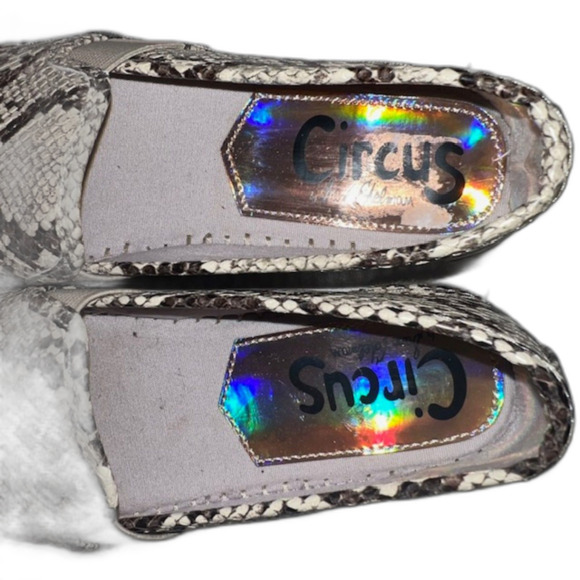 CIRCUS SAM EDELMAN CORA SNAKE PLATFORM ESPADRILLE SIZE 7 - Picture 8 of 10